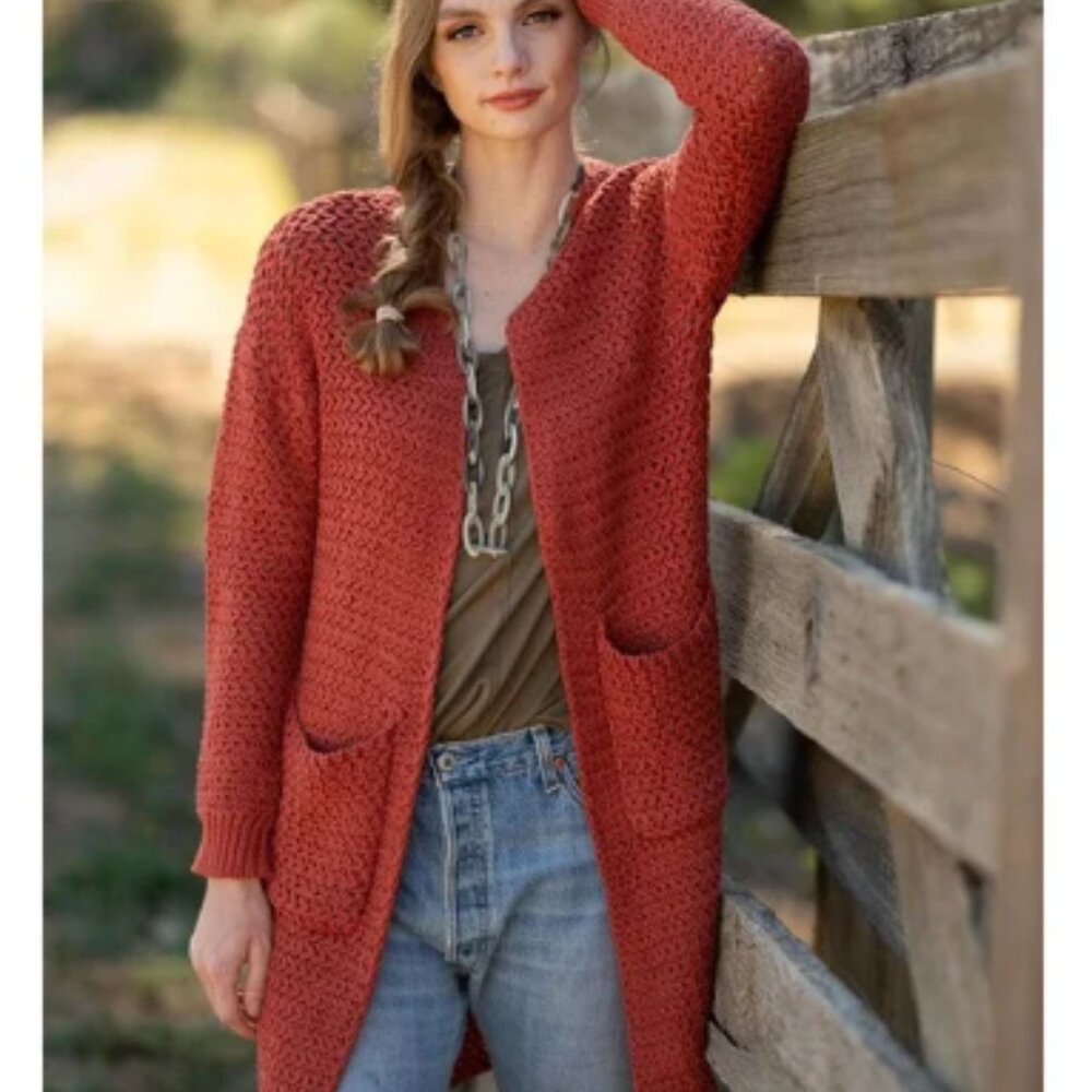 Evy's Tree The Eden Open Knit Cardigan